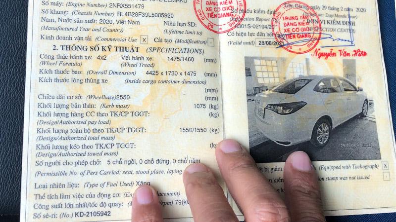 Tìm kích thước xe hơi nhanh nhất