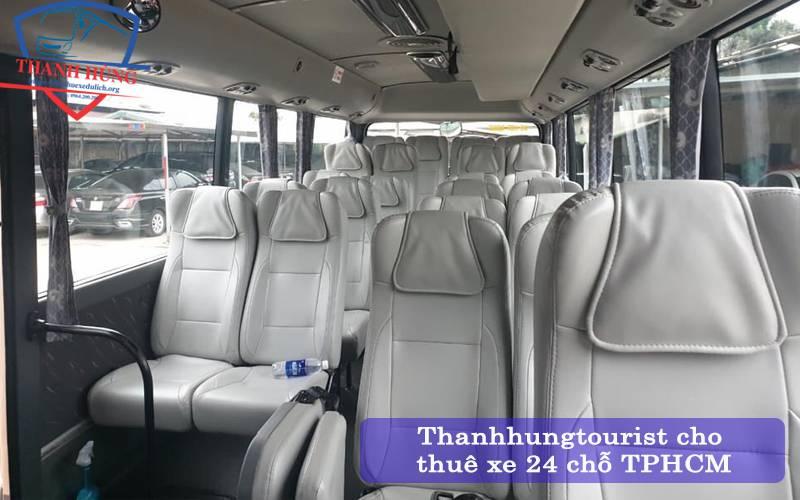 Thuê xe 24 chỗ TPHCM giá rẻ