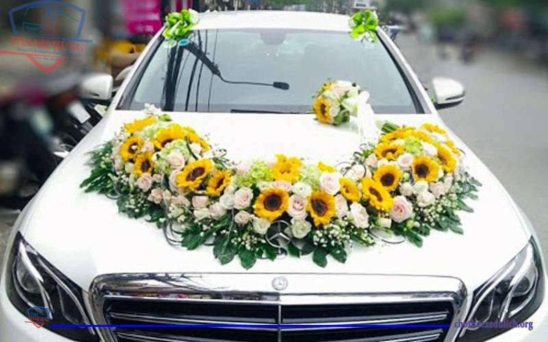 mẫu trang trí xe hoa đẹp