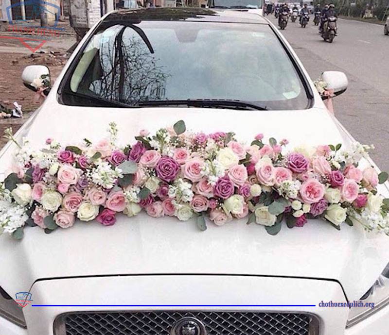 cách trang trí xe hoa đơn giản