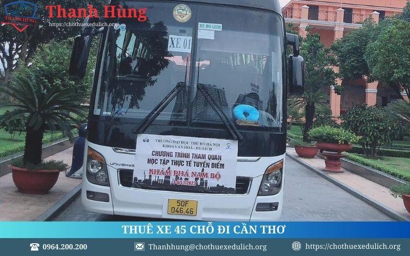 Cho thuê xe Sài Gòn Đi Cần Thơ