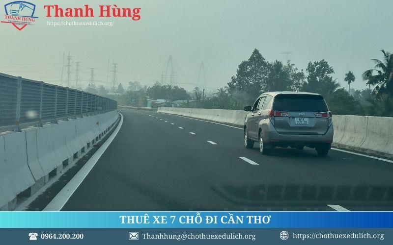 Thuê xe 7 chỗ đi Cần Thơ