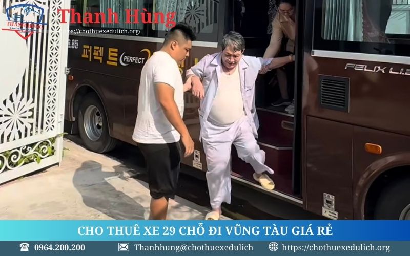 Cho thuê xe 29 chỗ đi Vũng Tàu