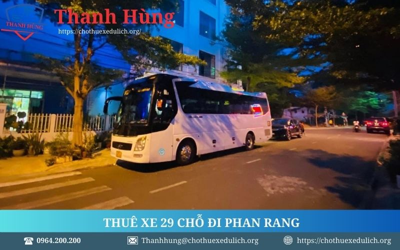 Thuê xe 29 chỗ đi Phan Rang