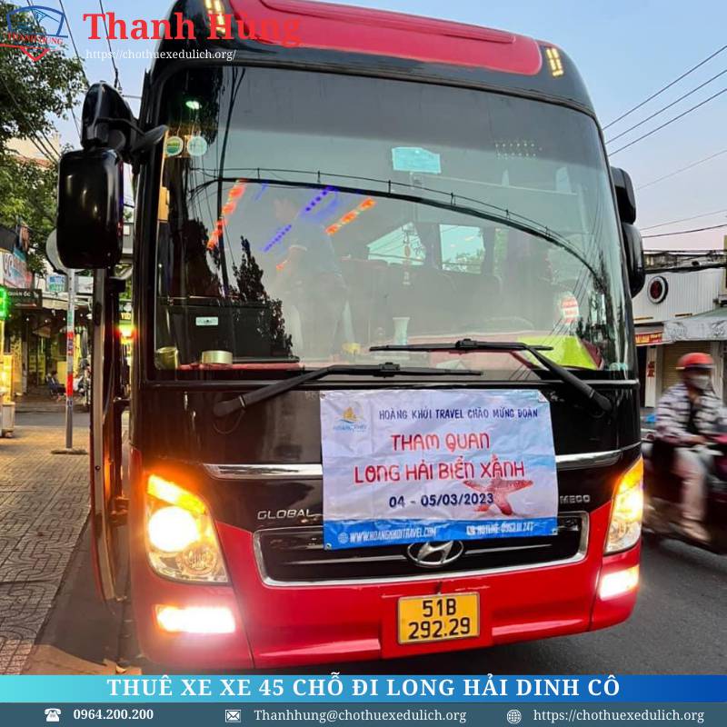 Thuê xe 45 chỗ đi Long Hải