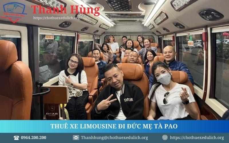 Thuê xe Limousine đi Đức Mẹ Tà Pao
