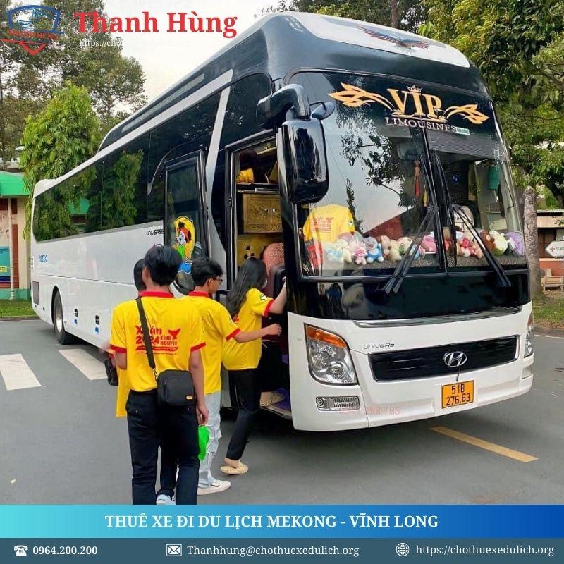 Cho thuê xe du lịch 45 chỗ đi Vĩnh Long