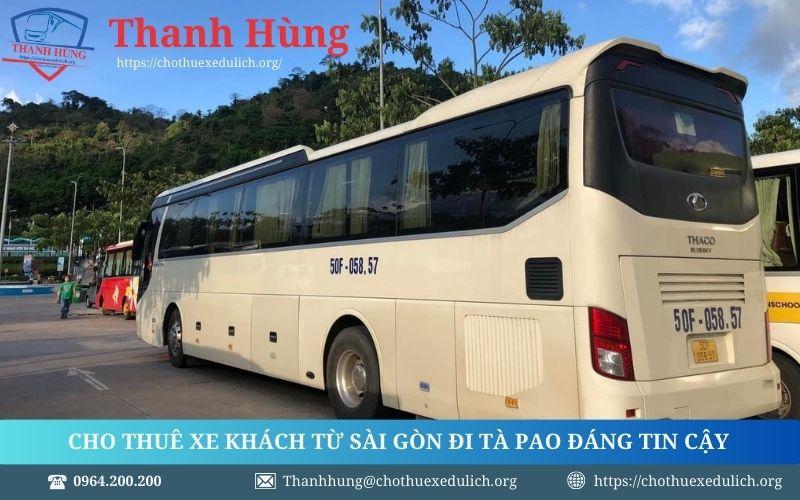 Thuê xe khách từ Sài Gòn đi Tà Pao