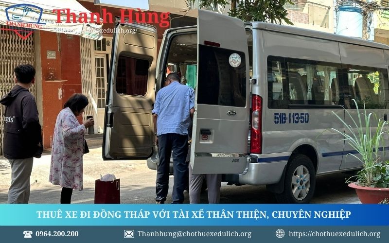 Cho thuê xe đi Đồng Tháp