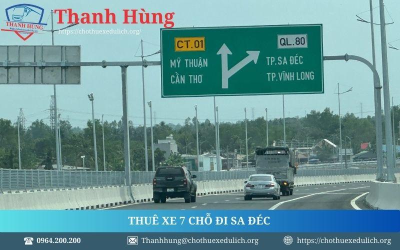 Cho Thuê xe đi Đồng Tháp
