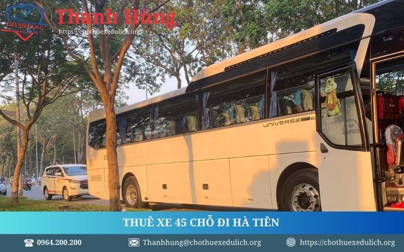 Thuê xe 45 chỗ đi Hà Tiên