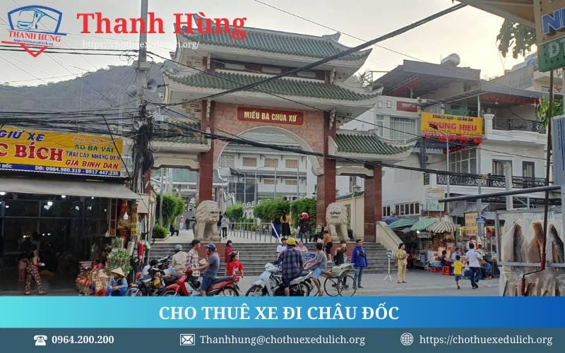 Giá cho thuê xe đi Châu Đốc Chùa Bà Núi Sam giá rẻ nhất tại TPHCM