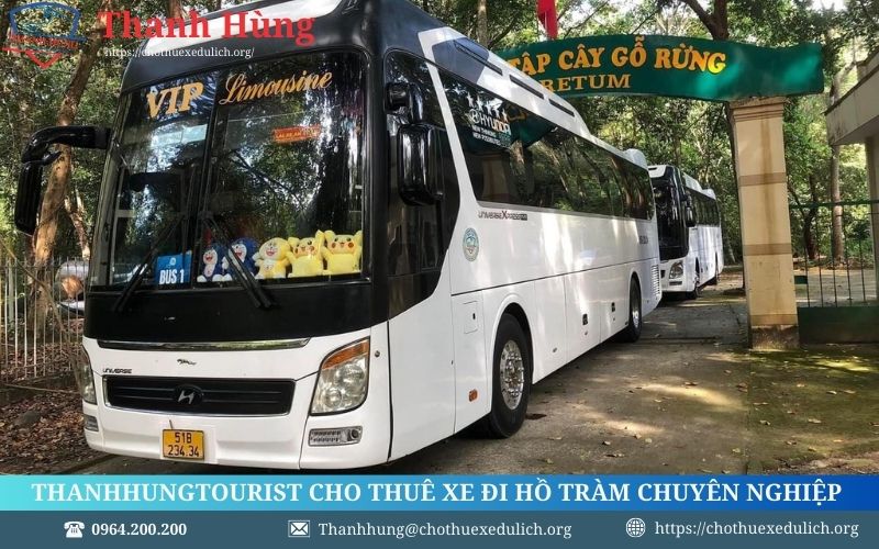 thuê xe đi Hồ Tràm, Hồ Cốc