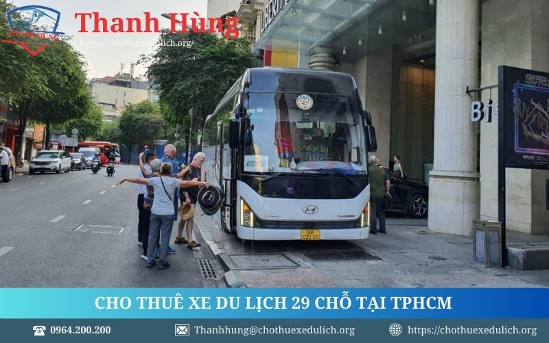Cho thuê xe du lịch 29 chỗ