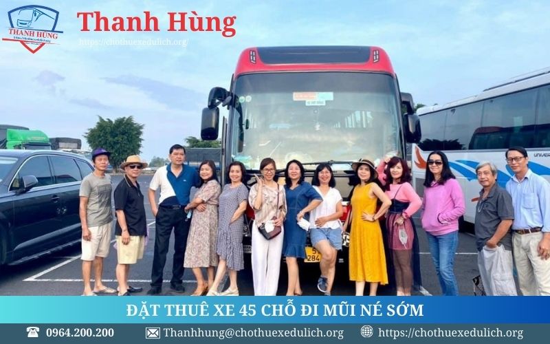 Đặt xe 45 chỗ đi Phan Thiết Mũi Né