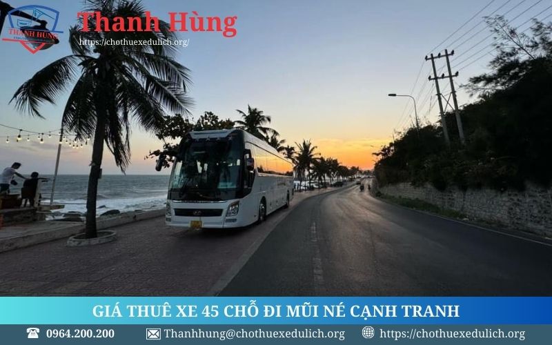Giá thuê xe 45 chỗ đi Phan Thiết