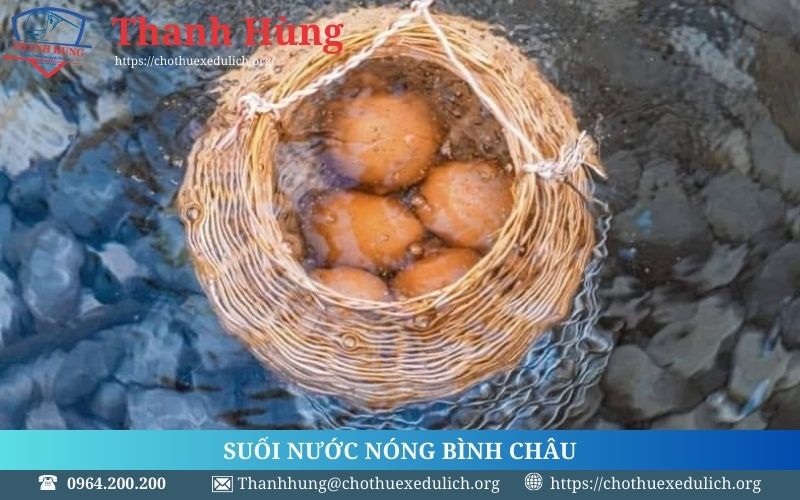Suối nước nóng Bình Châu