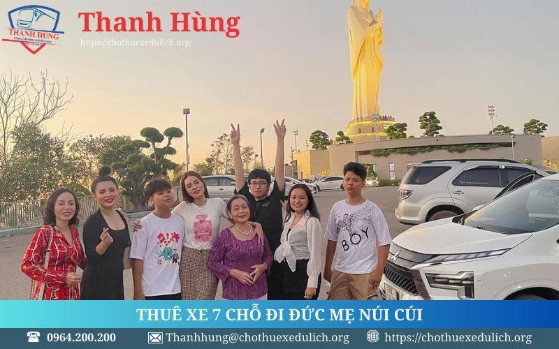 Thuê xe 7 chỗ đi Núi Cúi