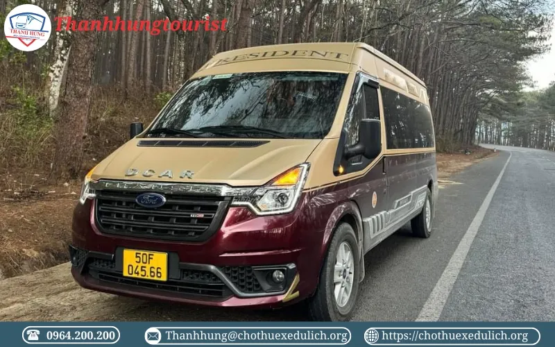 Cho thuê xe limousine 9 chỗ Sài Gòn