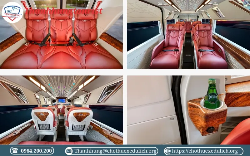 Thuê xe limousine 9 chỗ Dcar hạng thương gia